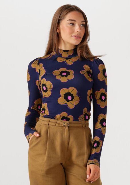 Dunkelblau POM AMSTERDAM Pullover TURTLENECK - FLEURS PARFAITES - large