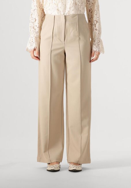 Beige Y.A.S. Hose YASREEMAJ HW PANT NOOS - large