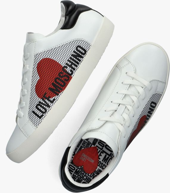 Weiße LOVE MOSCHINO Sneaker low JA15422 - large