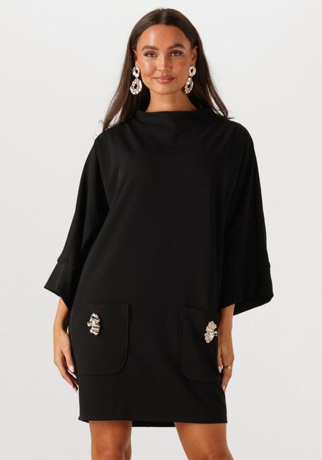 Schwarze ANA ALCAZAR Minikleid DRESS MODERN - large