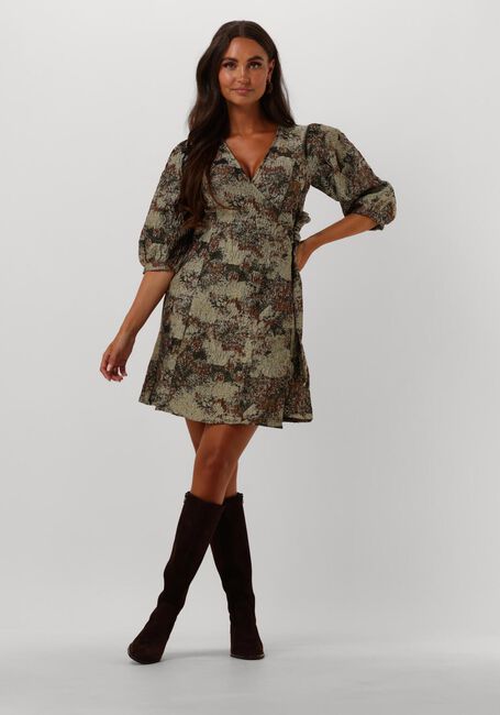 Goldfarbene NOTRE-V Minikleid NV-ALAY - large