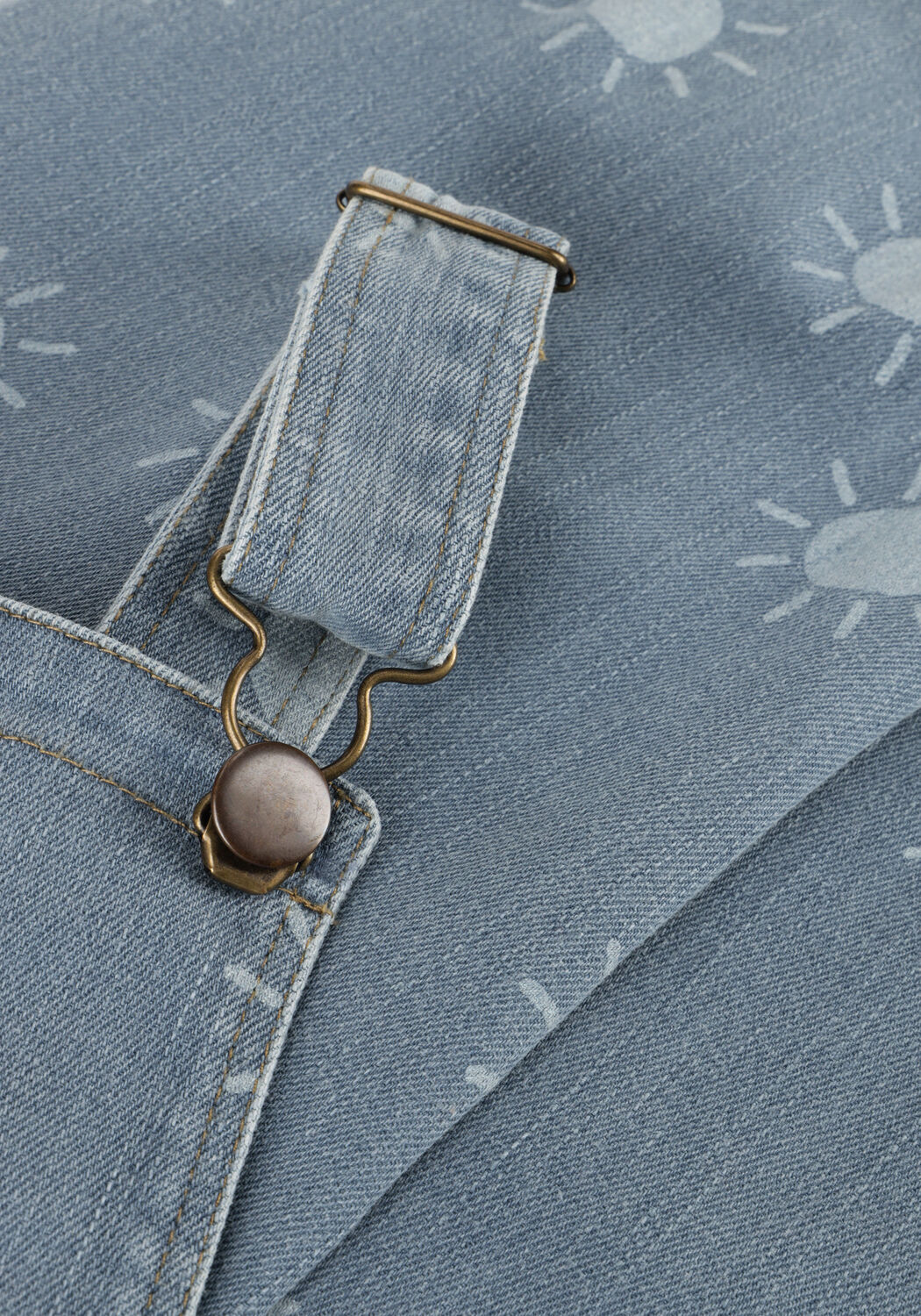 Blaue A MONDAY IN COPENHAGEN Latzhosen COBY OVERALL - large