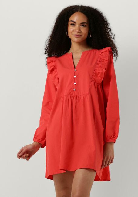 Rote BY-BAR Minikleid VAYA POPLIN DRESS - large