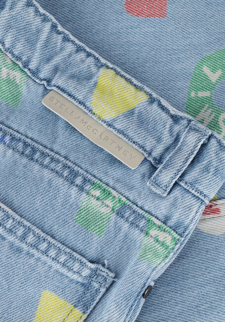 Blaue STELLA MCCARTNEY KIDS Straight leg jeans 8R6P60 - large