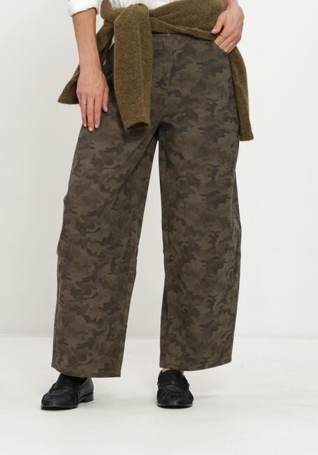 Gr&uuml;ne NEO NOIR Weite Hose HAVEN CAMOU JEANS - large