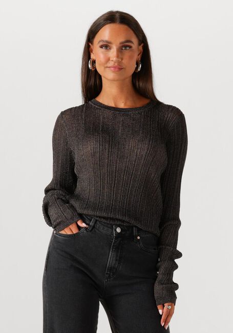 Schwarze CIRCLE OF TRUST T-shirt FREYA TOP - large
