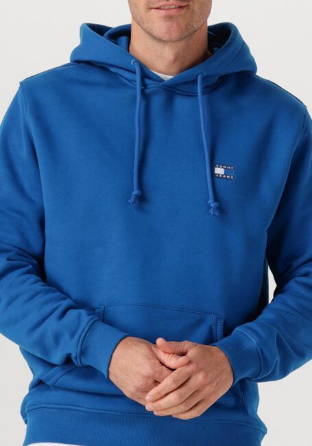 Blaue TOMMY JEANS Sweatshirt TJM REG BADGE HOODIE EXT - large