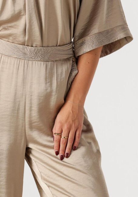 Braune NUKUS Hose JOSEPHINE PANTS SILKY - large