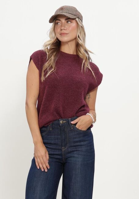 Bordeaux SELECTED WOMEN Pullover SLWLULU SL KNIT VEST - large