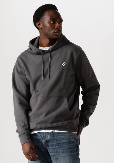 Graue STRØM Clothing Pullover HOODIES - large