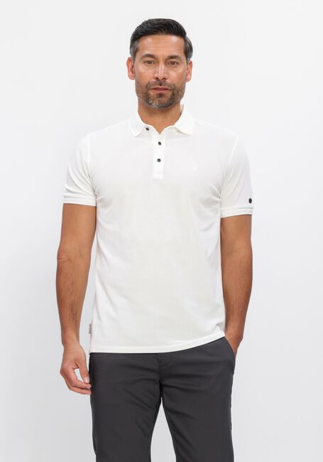 Wei&szlig;e CAST IRON Polo-Shirt SLIM FIT FINE PIQUE ESSENTIAL - large