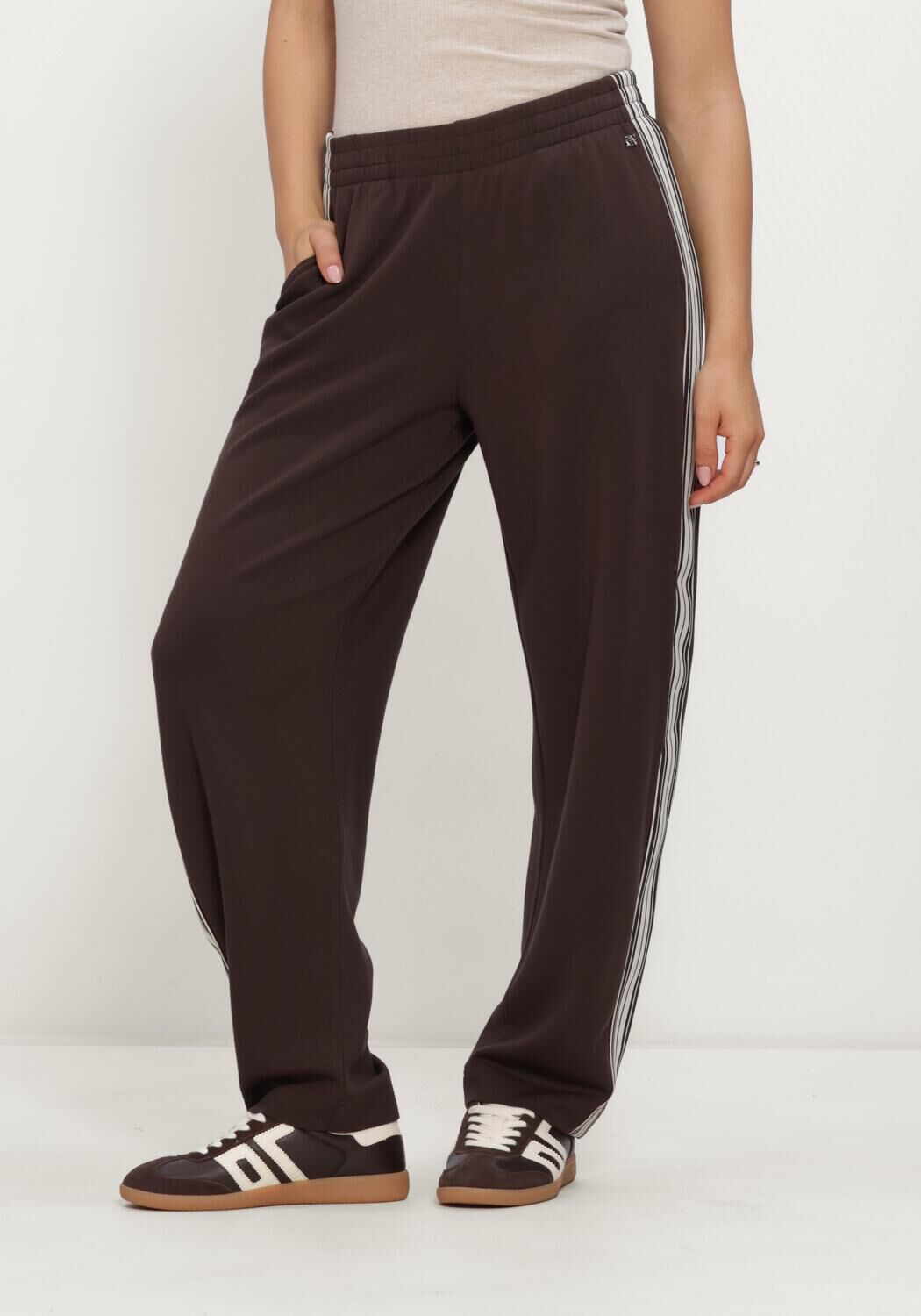 Braune MOS MOSH Jogginghose MMARDIE BARREL SWEATPANT - large