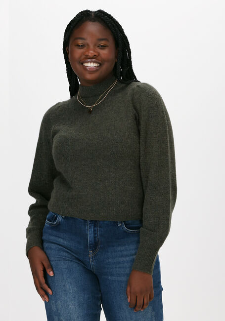 Olive NEO NOIR Pullover MARLIA KNIT BLOUSE - large
