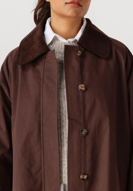 Braune NEO NOIR Mäntel ANNELI CORD COAT - large