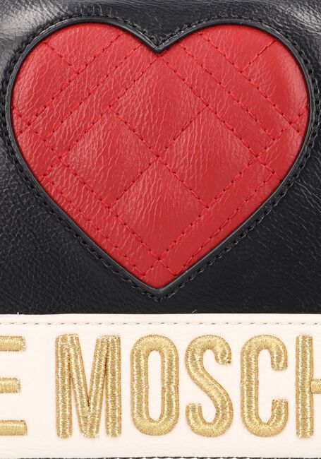 Schwarze LOVE MOSCHINO Umhängetasche EVENING HEART Q 4061 - large