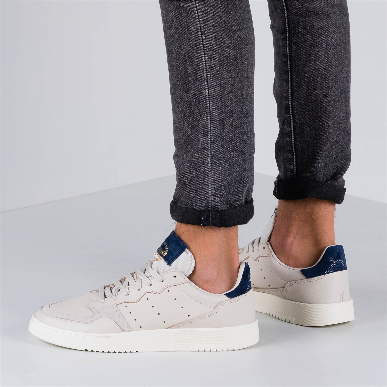 adidas super court beige