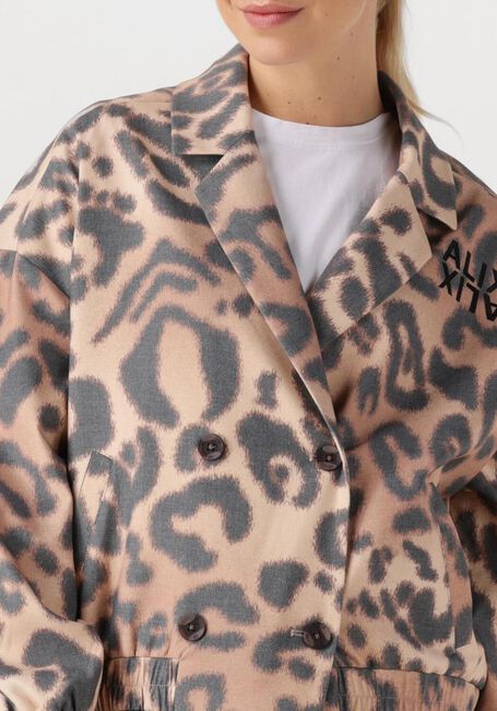 Mehrfarbige/Bunte ALIX THE LABEL Jack LADIES WOVEN JAGUAR BOMBER - large