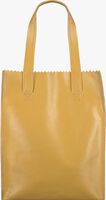 Gelbe MYOMY Handtasche MY PAPER BAG LONG HANDLE ZIP - medium