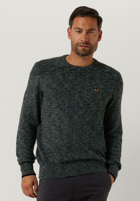 Grüne PME LEGEND Pullover R-NECK COTTON MOULINE - large