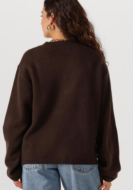 Braune ENVII Strickjacke ENELISE LS CARDIGAN 7230 - large