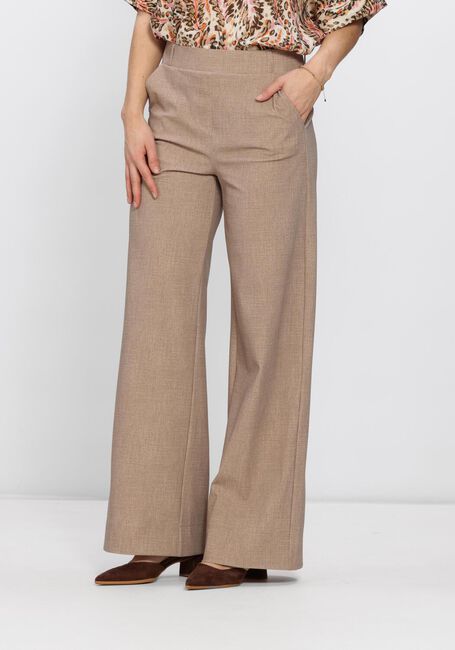 Sand STUDIO ANNELOES Weite Hose Lexie linen look trousers - large