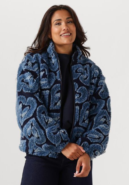 Blaue ANOTHER LABEL Wattierte Jack AL SARA JACKET - large