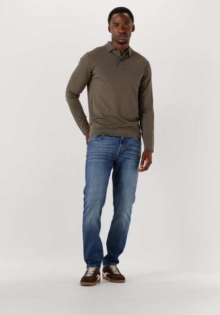Grüne GENTI Pullover POLO LS - large