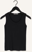 Schwarze VANILIA Top RIB FITTED TANK TOP Schwarze VANILIA Top RIB FITTED TANK TOP - medium