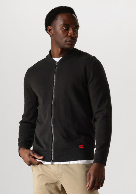Schwarze HUGO Strickjacke SAN JAQUE-C - large