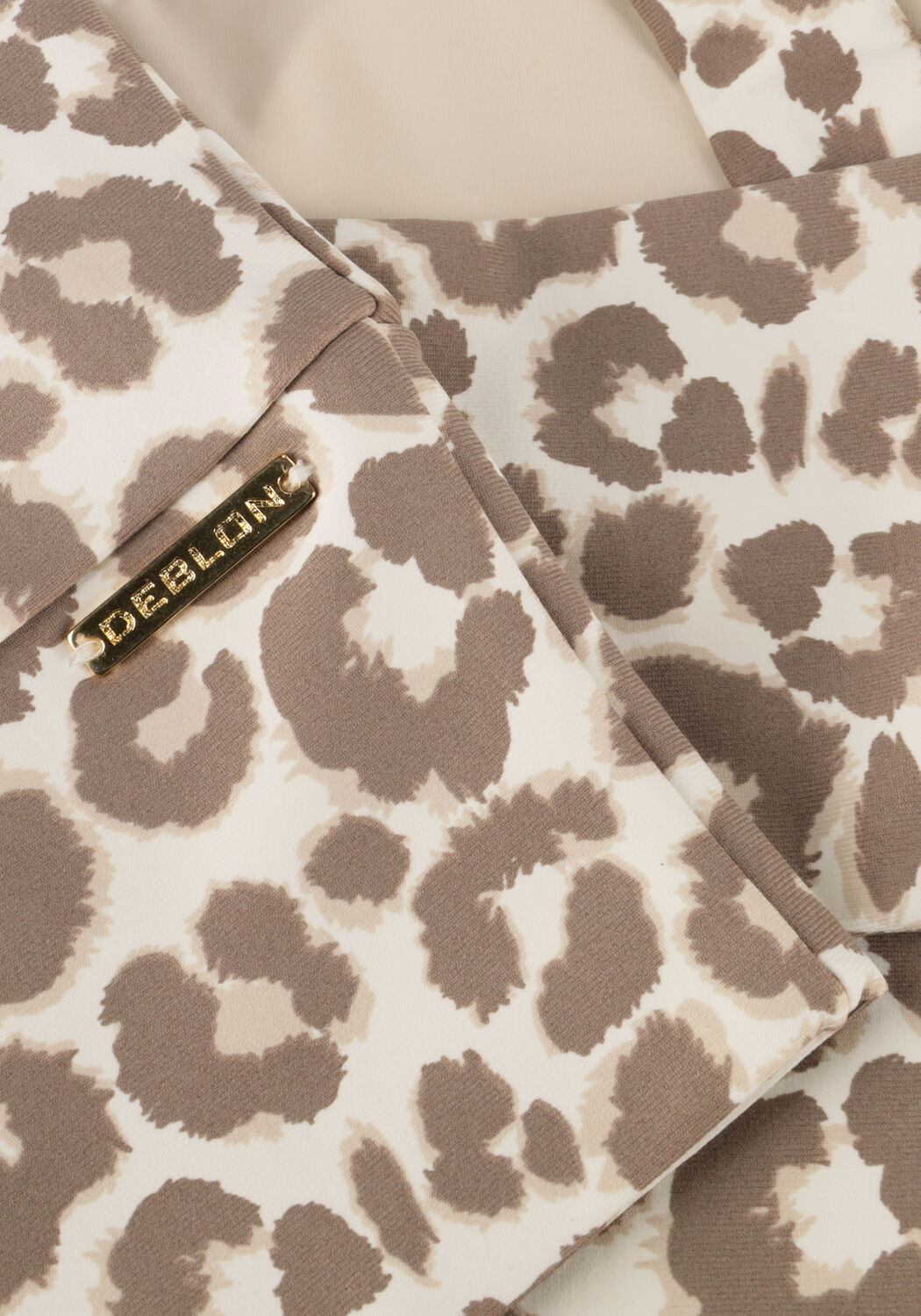 Beige DEBLON SPORTS Top SARAH CROSS TOP - large