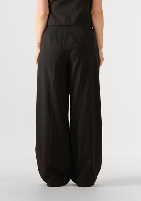 Schwarze MSCH COPENHAGEN Weite Hose MSCHMACHELLA HW PANTS - large