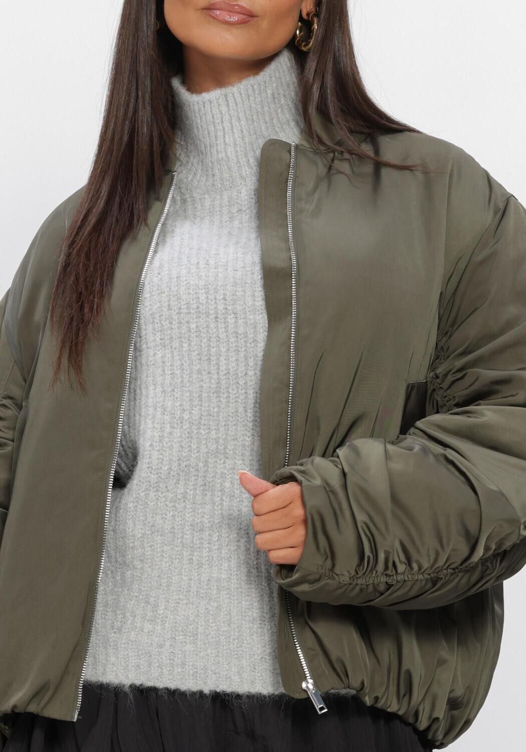 Dunkelgr&uuml;n EDITED Jack ZEREENA JACKET - large