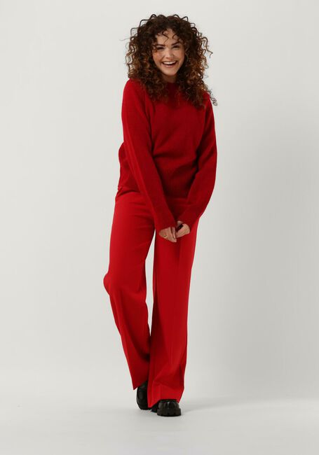 Rote ANOTHER LABEL Pullover DEE KNITTED PULL L/S - large