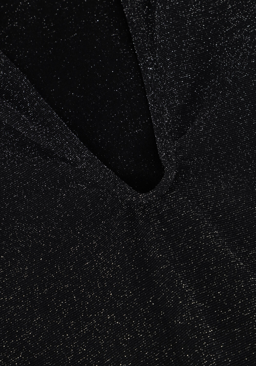 Schwarze WOLFORD Top SHIMMER BODY - large