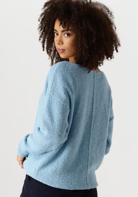 Blaue NUKUS Pullover MATILDE PULLOVER BOUCLE - large