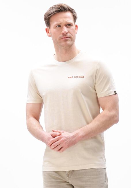 Beige PME LEGEND T-shirt GD SPRAY SINGLE JERSEY - large