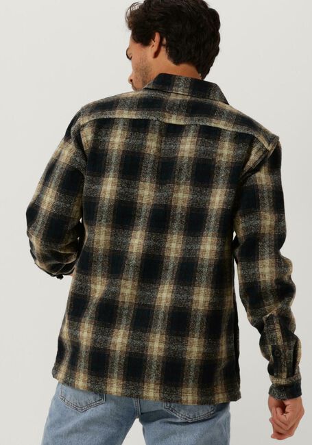 Dunkelblau ANERKJENDT Overshirt AKLION THICK CHECK OVERSHIRT - large