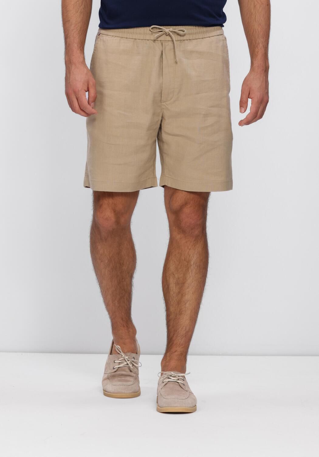 Beige TOMMY HILFIGER Kurze Hose DOVER 8 PO SORONA LINEN 2/2