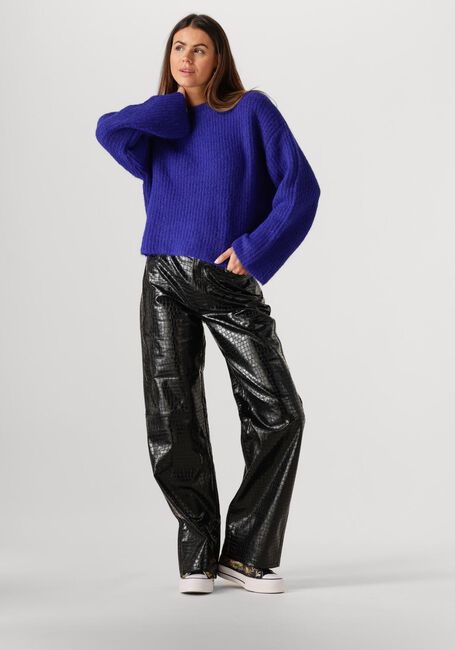 Schwarze EDITED Weite Hose CELINA TROUSERS - large