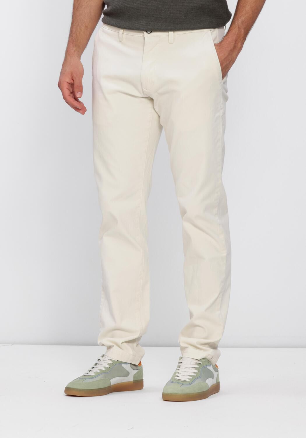 Ecru DSTREZZED Chino MARLON CHINO - large