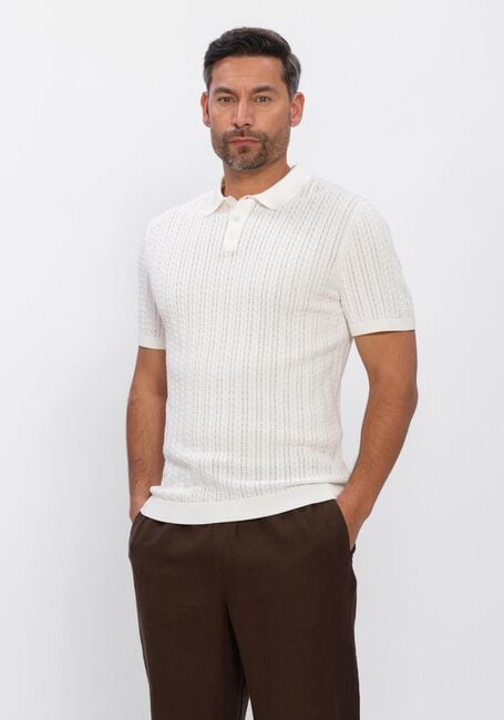 Ecru DRYKORN Polo-Shirt TRITON 420197 - large