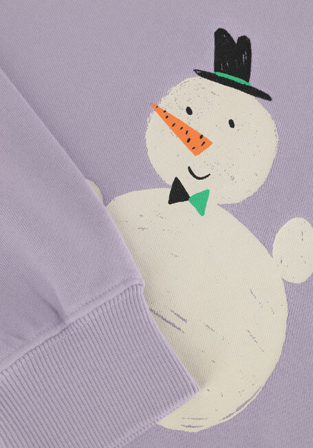 Lilane Jelly Mallow Sweatshirt SNOWMAN SWEATSHIRT - large