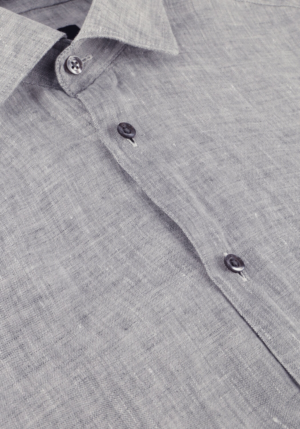 Gr&uuml;ne GENTI Casual-Oberhemd LINNEN S7054-1120 - large