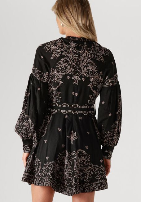 Schwarze SCARLETT POPPIES Minikleid BERITE SHORT DRESS - large