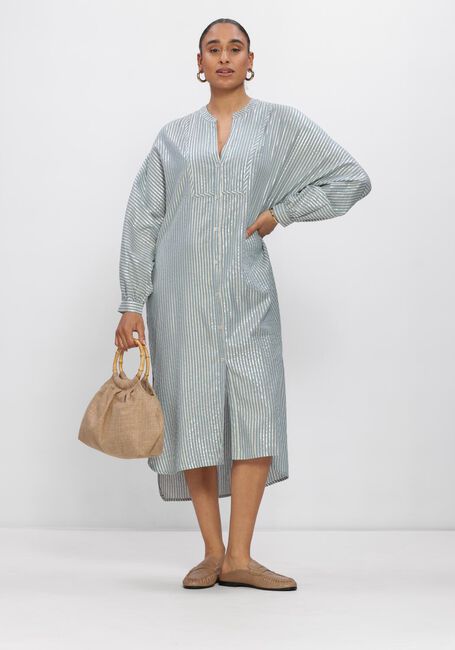 Blaue SUMMUM Kleider DRESS STRIPE - large