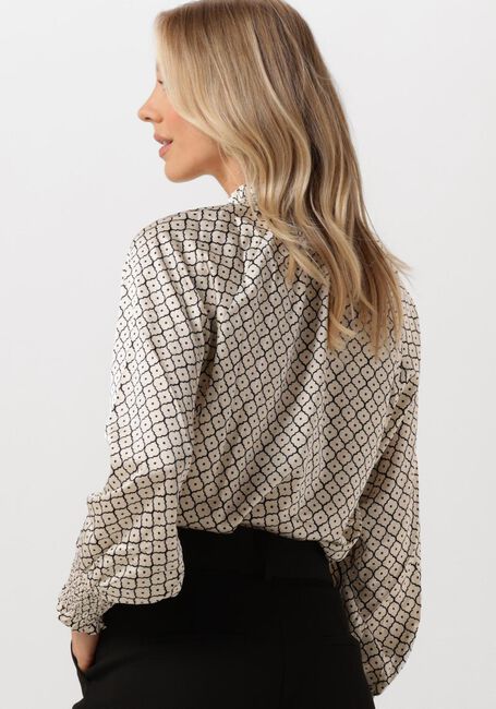 Ecru NEO NOIR Blusen STONE MOROCCAN TILE BLOUSE - large