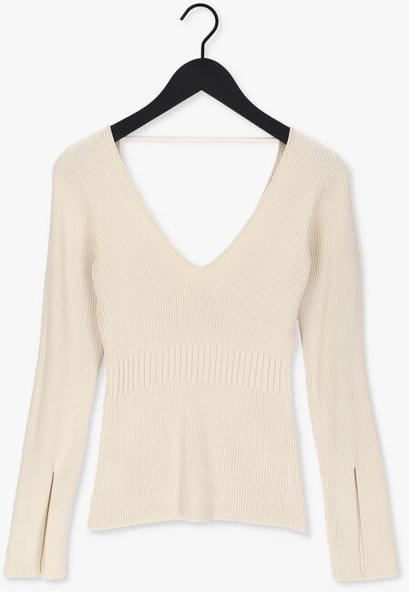 Beige NOTES DU NORD Pullover CHRISTINE KNITTED BLOUSE - large