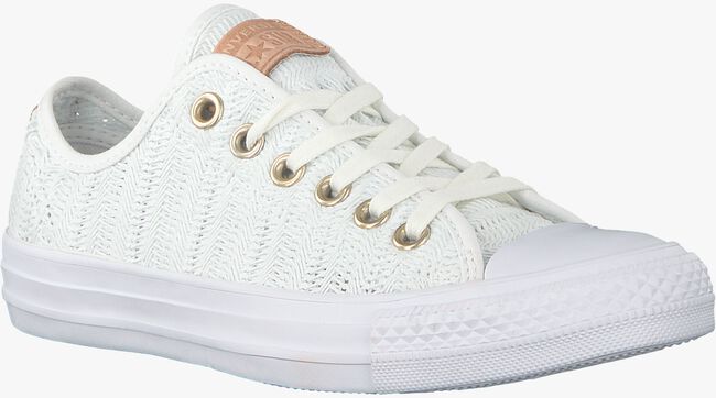 Weiße CONVERSE Sneaker CTAS OX WHITE/TAN/MOUSE - large