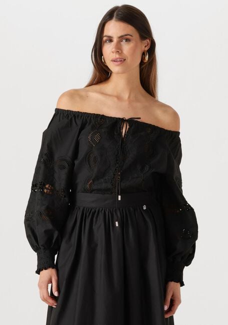 Schwarze LIU JO Blusen TUNICA TS NAV - large