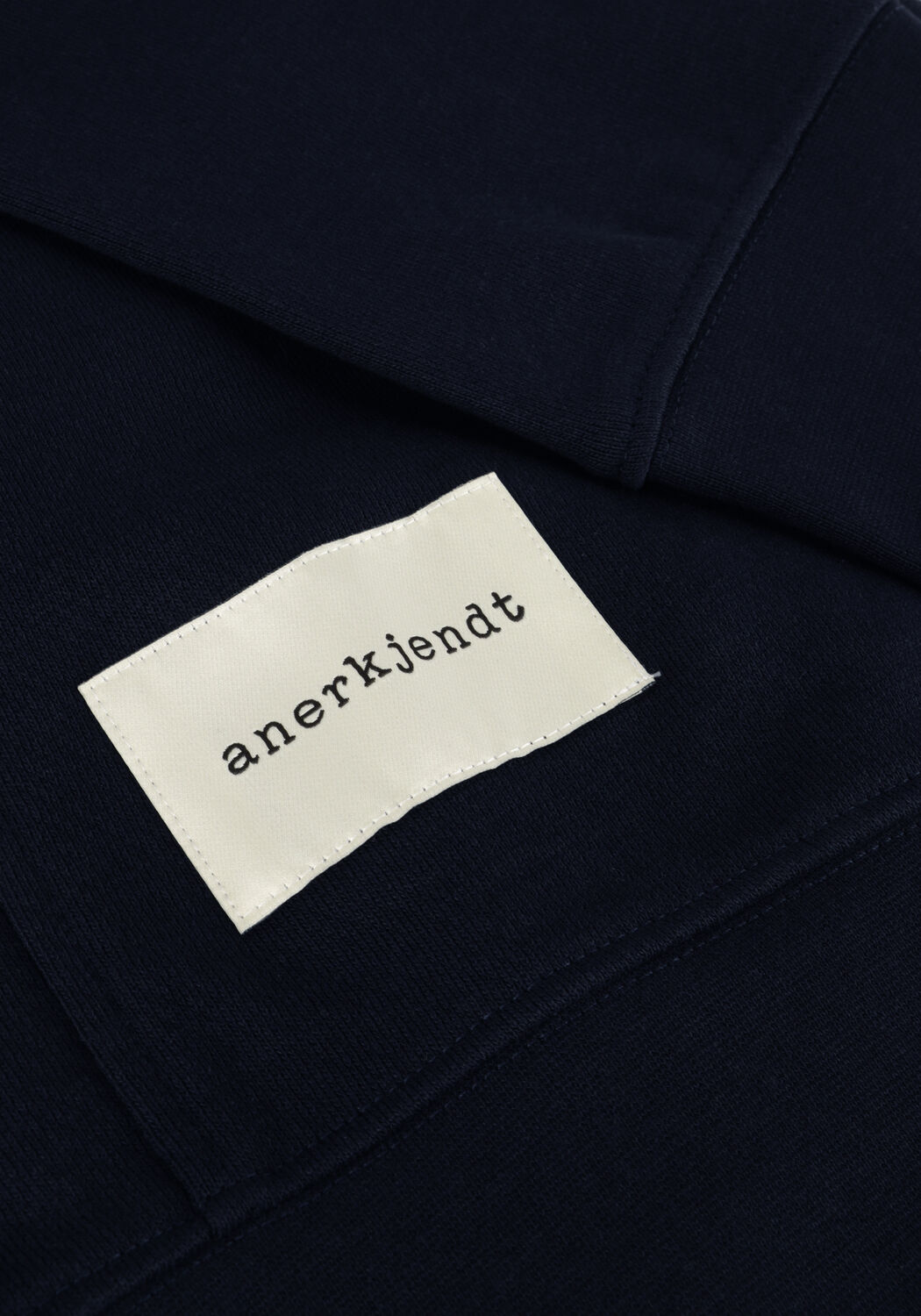 Dunkelblau ANERKJENDT Sweatshirt AKRUBEN SWEAT NOOS - GOTS - large